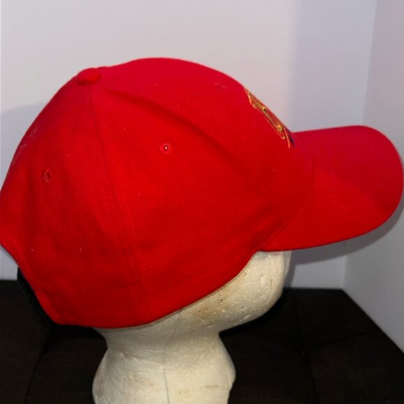 Vintage Bud Racing adult size hat adjustable RED nascar racing‎ budweiser beer - Picture 5 of 6